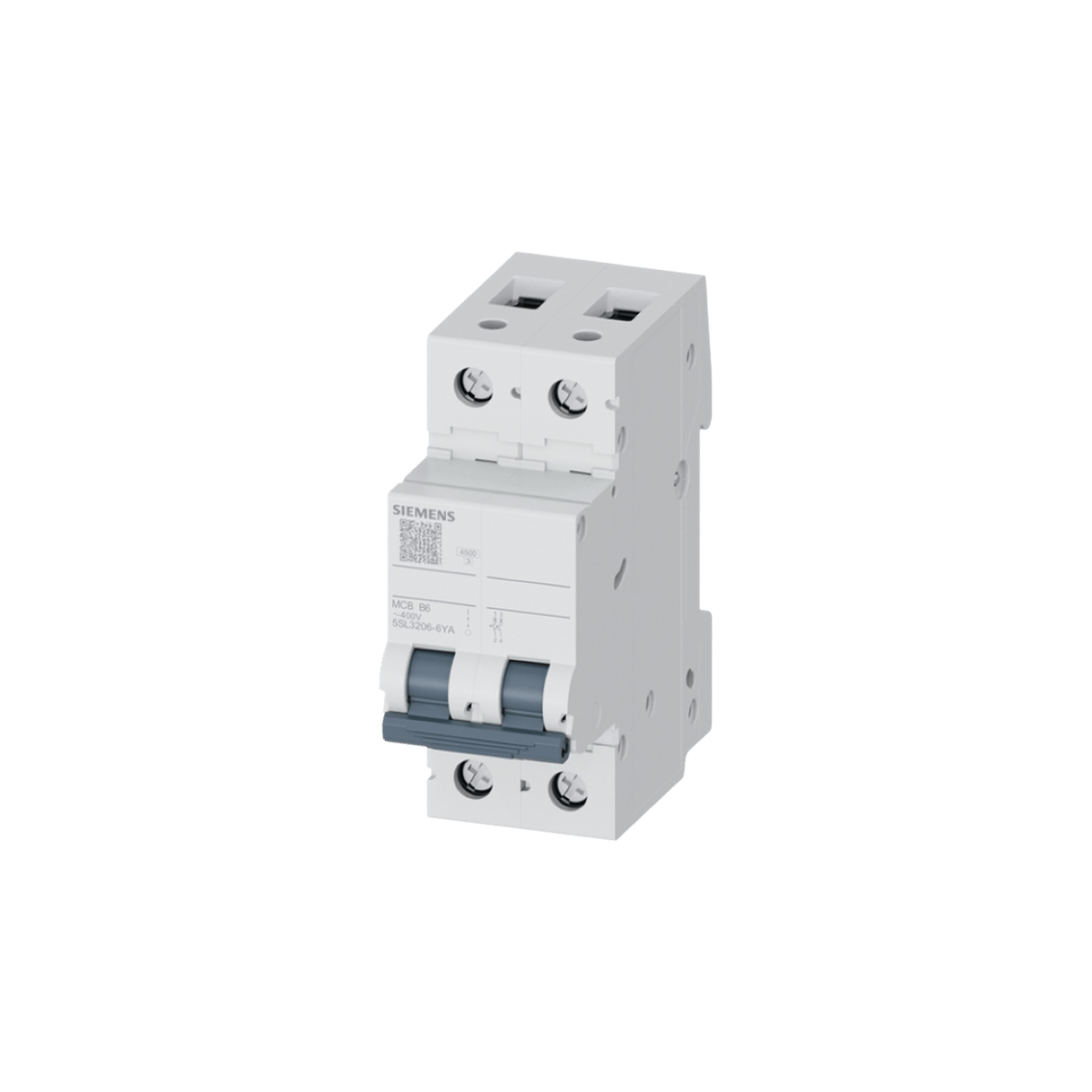 Siemens 5SL3220-6YA - 20A 2 KUTUP 4,5KA B TİPİ OTOMATİK SİGORTA