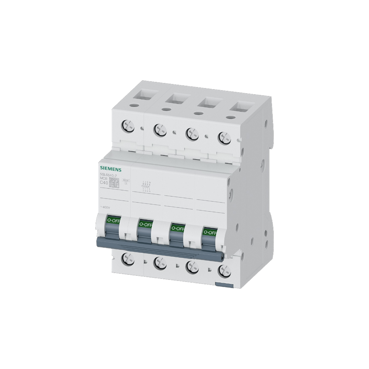 Siemens 5SL6640-7 - 40A 3+N 6KA C TİPİ OTOMATİK SİGORTA