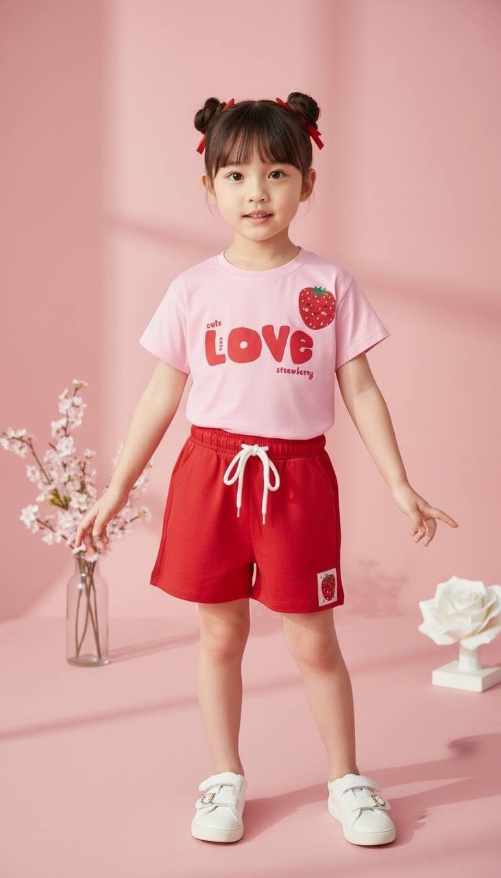 Love Baskılı Takım