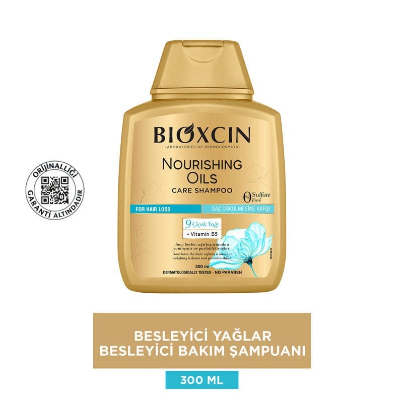 Bioxcin Besleyici Yağlar Saç Bakım Şampuanı 300 ml