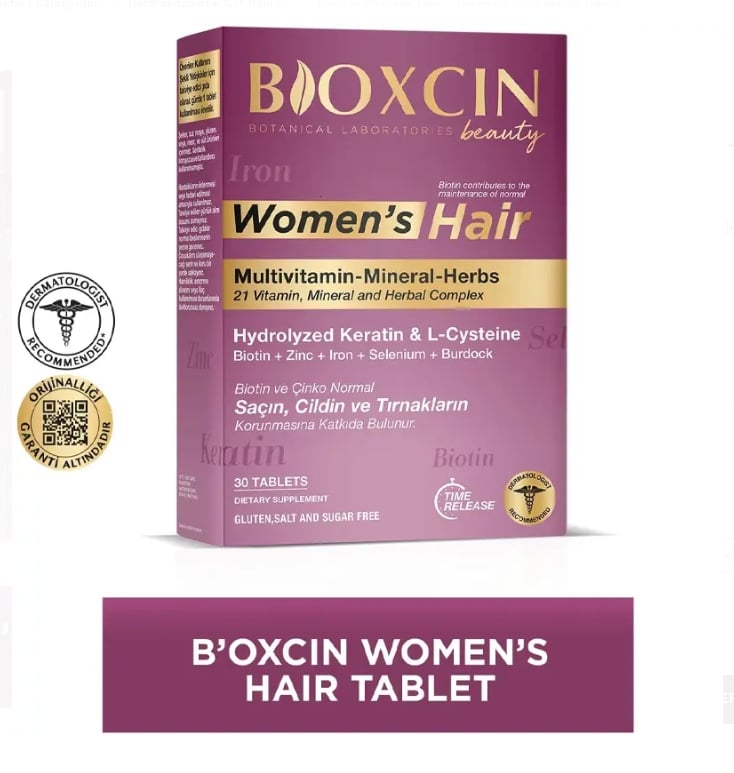 Bioxcin Womens Hair Multivitamin 30 Tablet