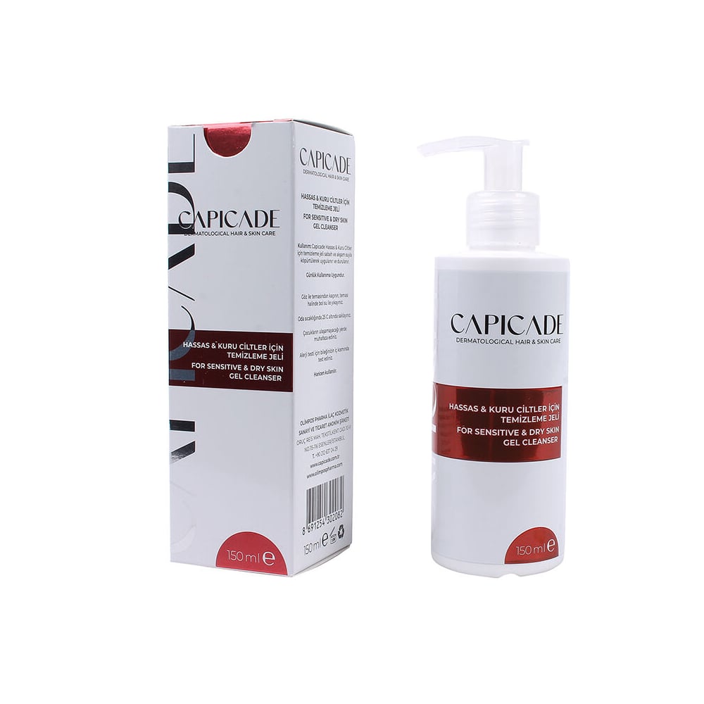 Capicade Kuru - Hassas Ciltler İçin Yüz Temizleme Jeli 150 ml