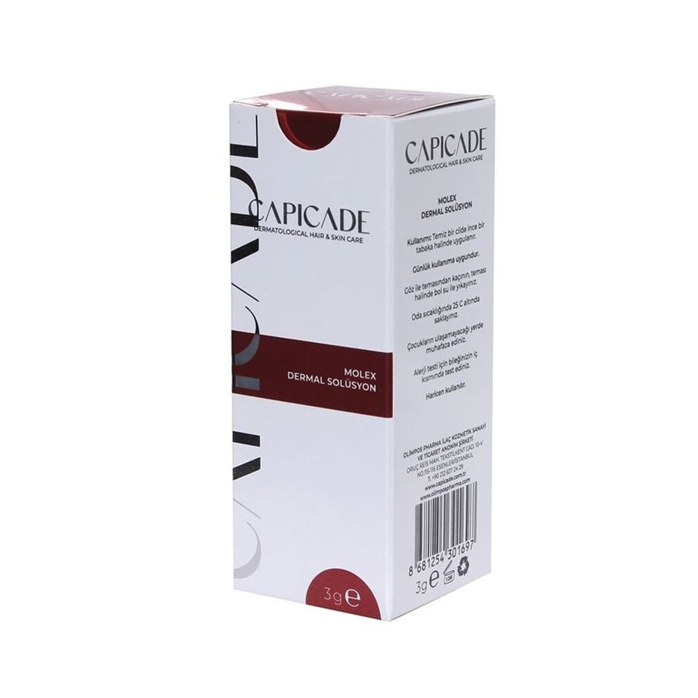 Capicade Molex Dermal Solüsyon 3 gr