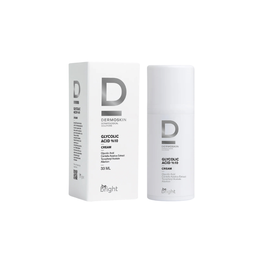 Dermoskin Be Bright Glikolik Asit %10 Krem 33 ml