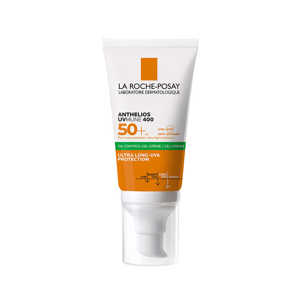 La Roche Posay Anthelios Oil Control Gel Cream Spf50+ Yağlı ve Karma Ciltler İçin Yüz Güneş Kremi 50 ml