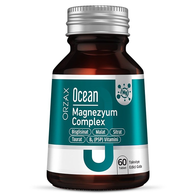 Orzax Ocean Magnezyum Complex 60 Tablet Takviye Edici Gıda