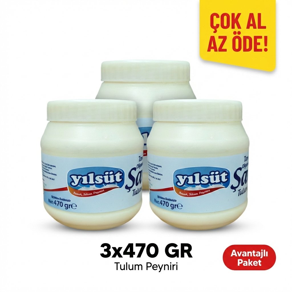 470 gram YILSÜT Şavak Tulum Peyniri (3 adet)
