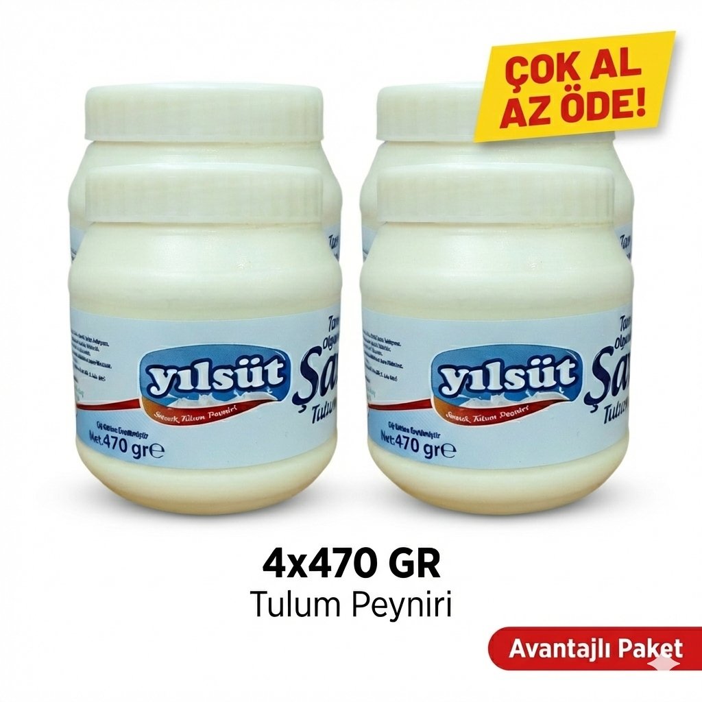 470 gram YILSÜT Şavak Tulum Peyniri (4 adet)
