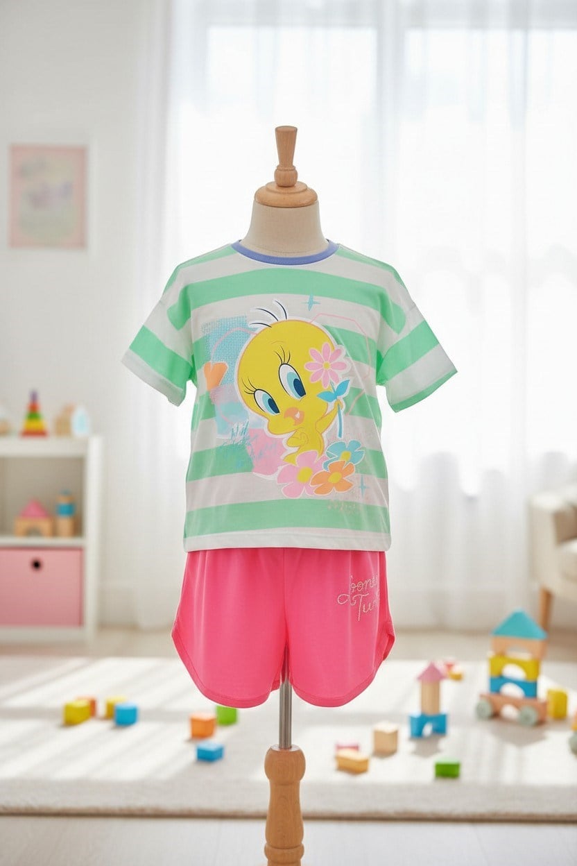 Tweety Şortlu 2'li Takım