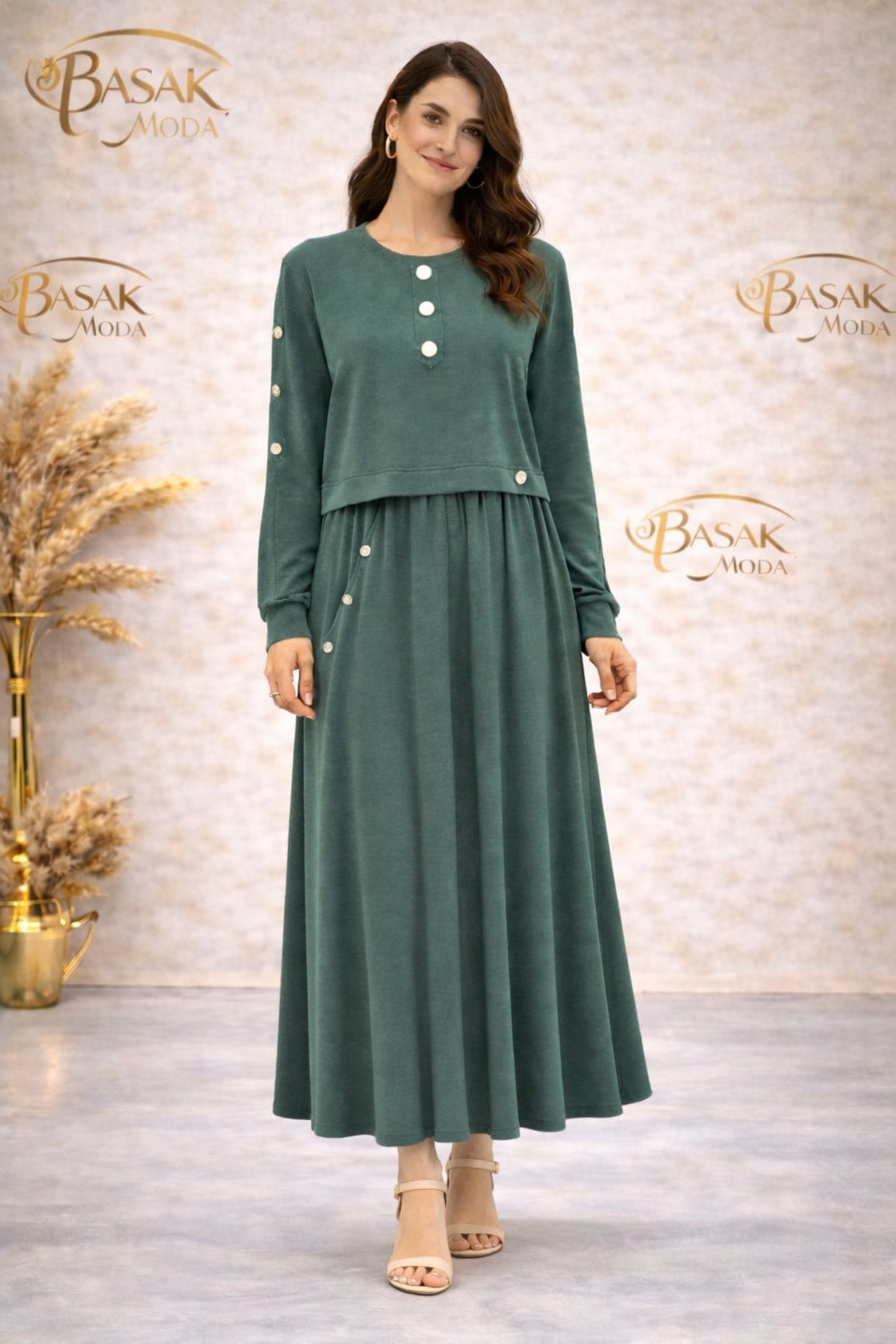 MKBAŞAK MODA ETEKLİ TAKIM 2