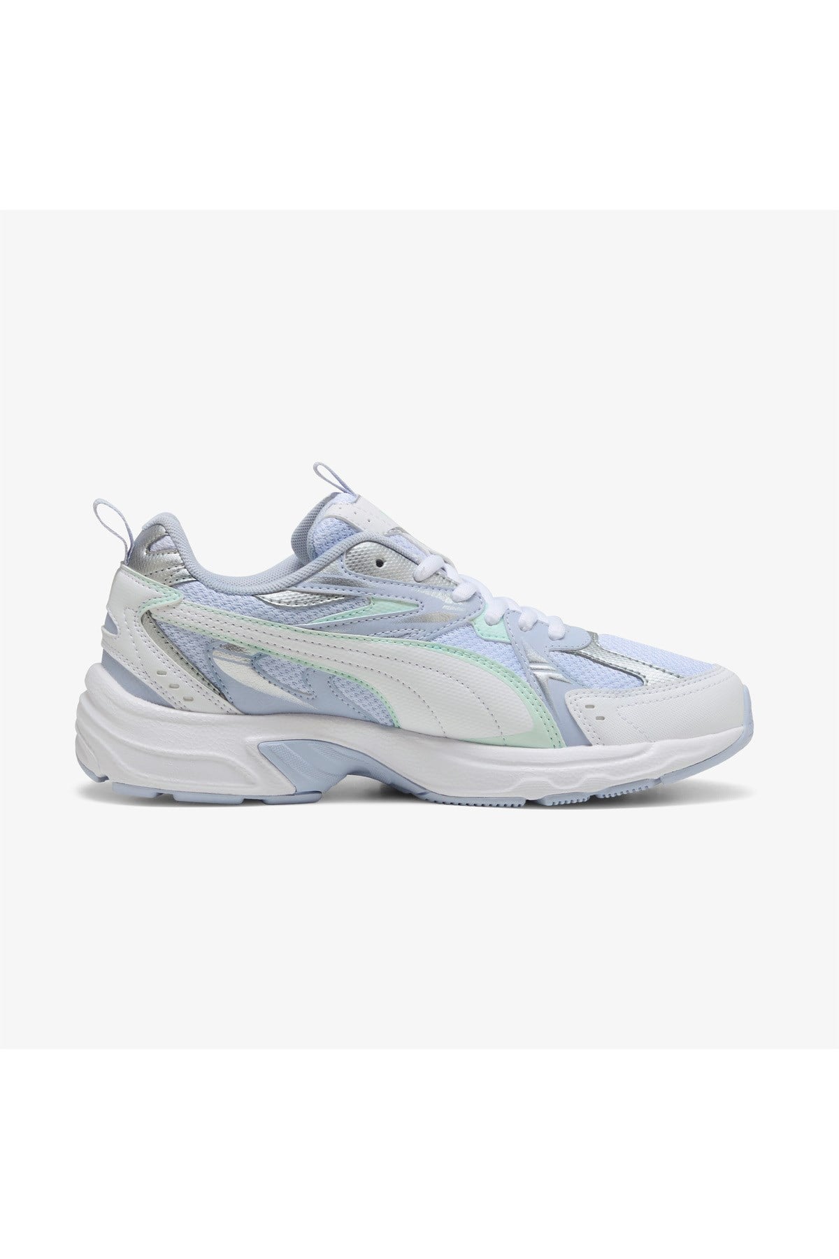 Erkek Sneaker Ayakkabı Milenio TechPUMA White-Peaceful Blue-Cool Weather 39232215