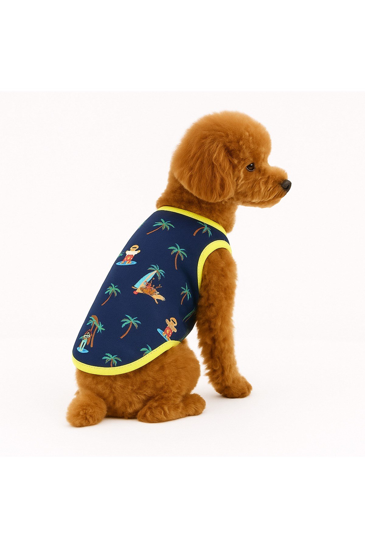 Küçük Irk Crazy Santa & Deer Kedi Kıyafeti Köpek Atleti Kıyafeti (0,5-10KG)