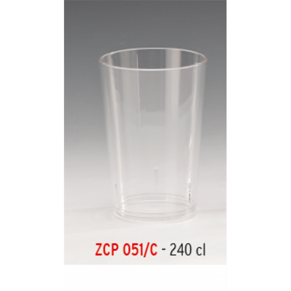 240 CL POLYCARBONAT BARDAK (DÜZ)