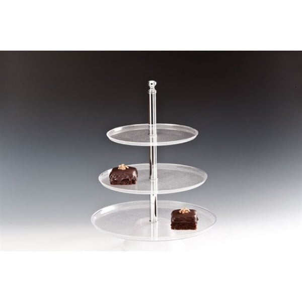 3 KATLI PASTA MEYVA STANDI POLYCARBONAT