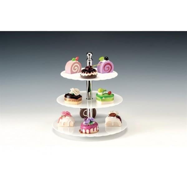 3 KATLI POLYCARBONAT PASTA STANDI