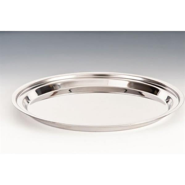 35 CM ÇELİK TEPSİ / YUVARLAK