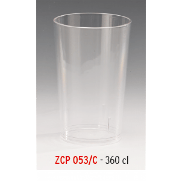 360 CL POLYCARBONAT BARDAK (DÜZ)