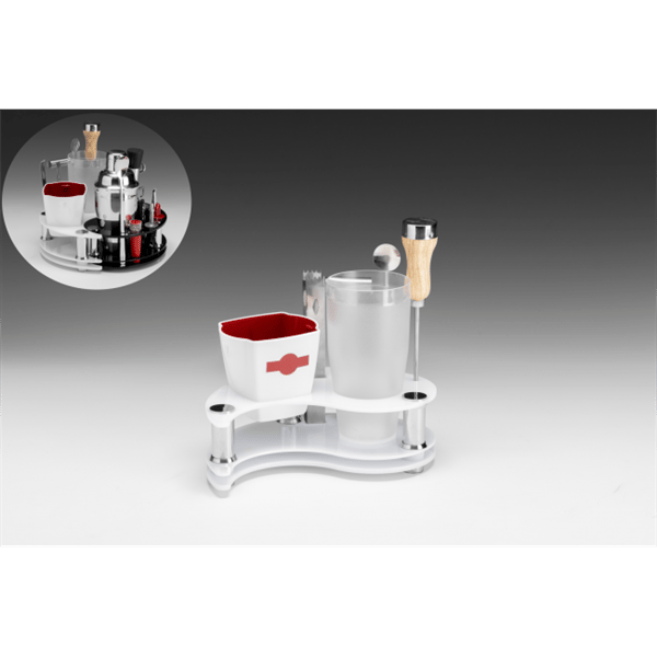 AKRİLİK BAR SETİ YİNYANG MODEL 7 PARÇA
