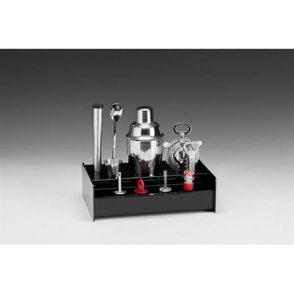 AKRİLİK STANDLI BAR SET, (ÇELİK SHAKER )