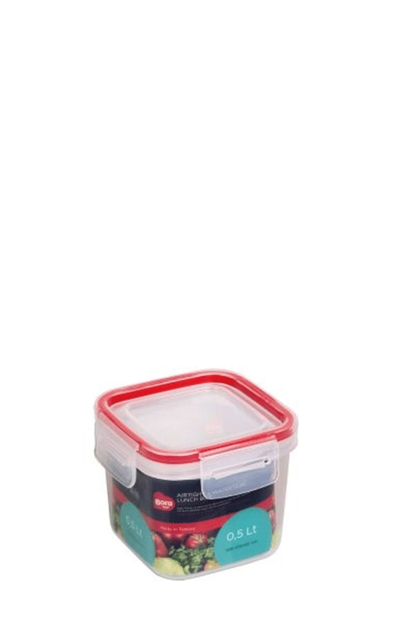 Bora Plastik Click Kare 500 ml BO866