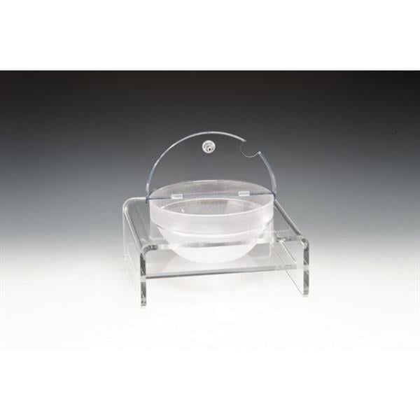 TEKLİ  23 CM POLYCARBONAT KASELİ,KALIN TEŞHİR STANDI