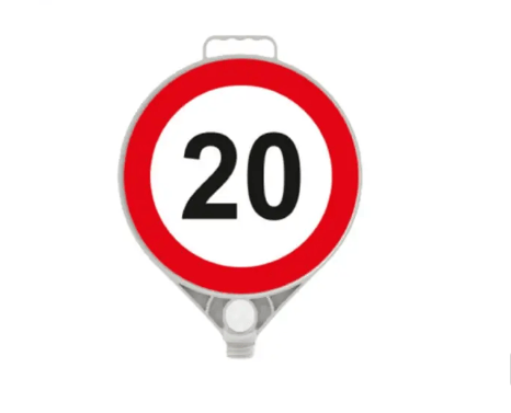 AZAMİ HIZ 20KM / YUVARLAK LEVHA Ø280mm