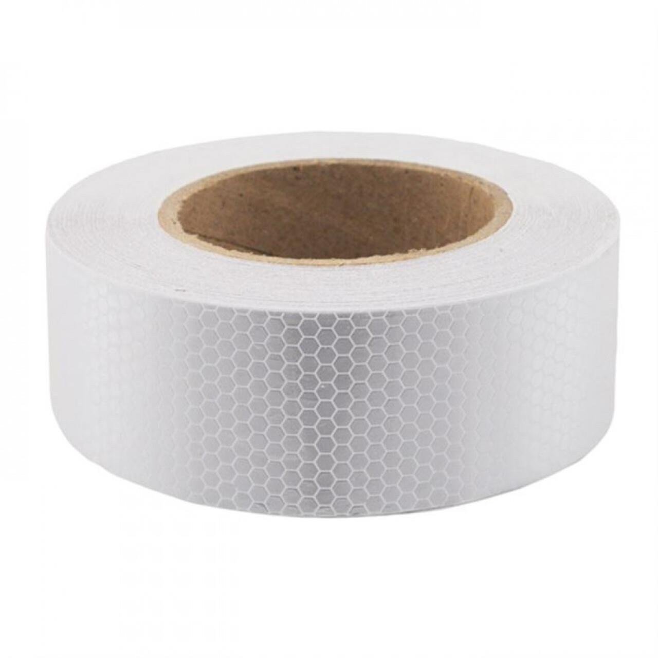 BEYAZ PETEKLİ REFLEKTİF BANT 5 CM