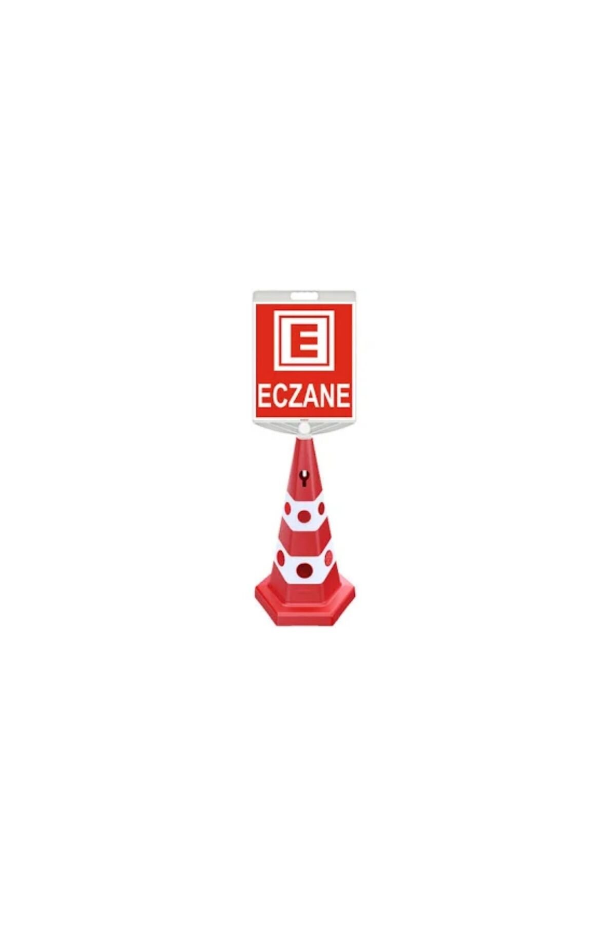 Eczane Park Dubası (Kedi Gözlü Koni + Baskılı Dikdörtgen Tabela)