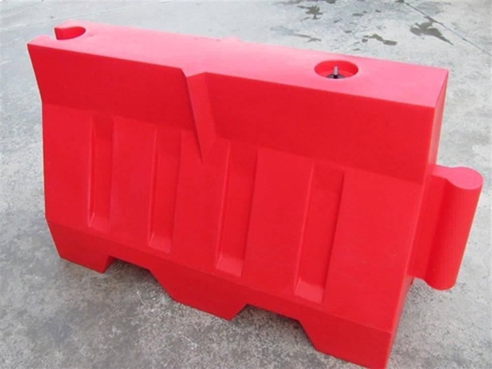 GÜVENLİK SU BARİYERİ 120 X 80 X 50 KIRMIZI