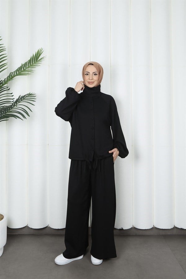moda evcen 1050 oysho takım siyah