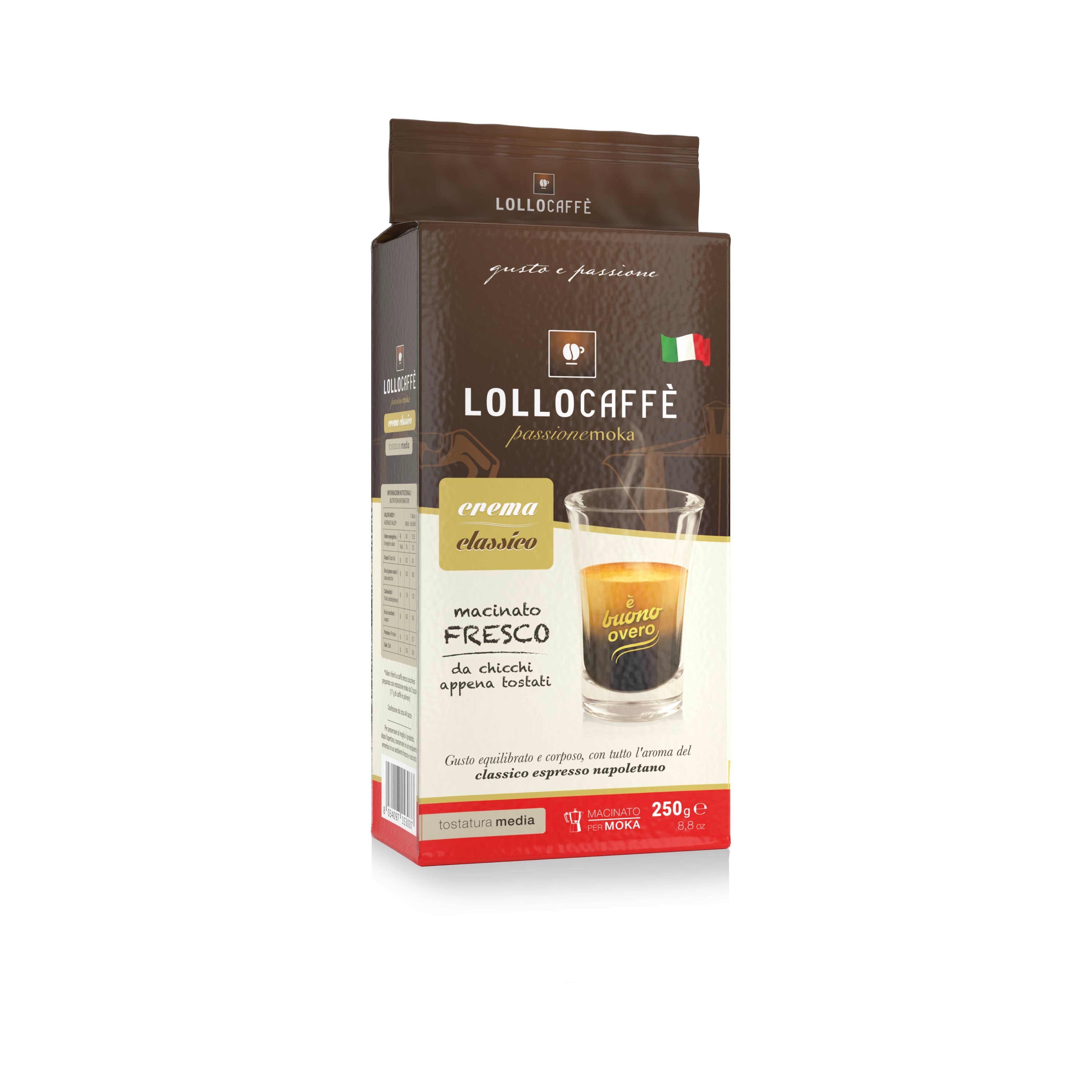 LOLLO CLASSICO TOZ KAHVE 250GR
