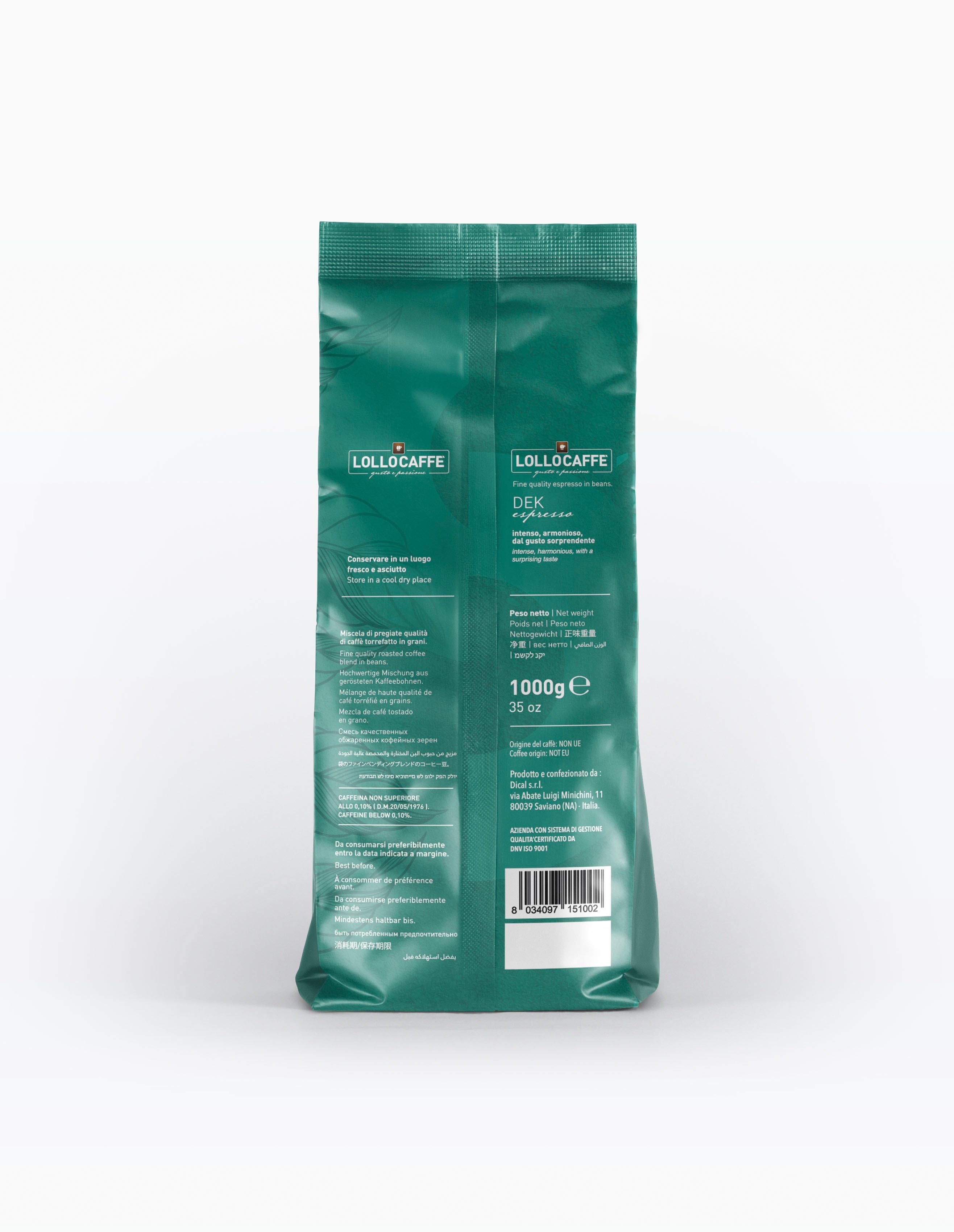 LOLLO DEK ESPRESSO 1000GR