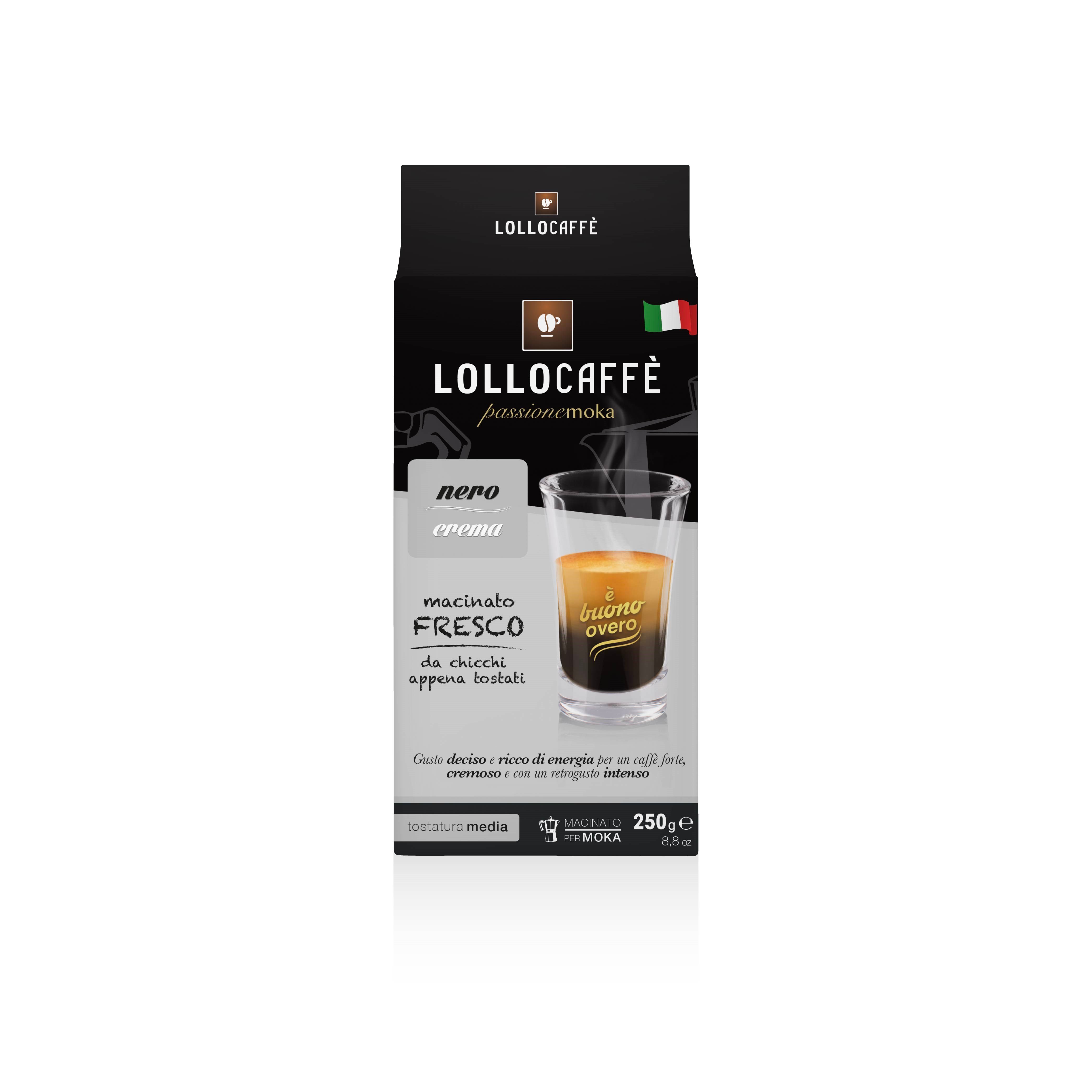 LOLLO NERO CREMA CLASSICO FILTRE KAHVE 250GR