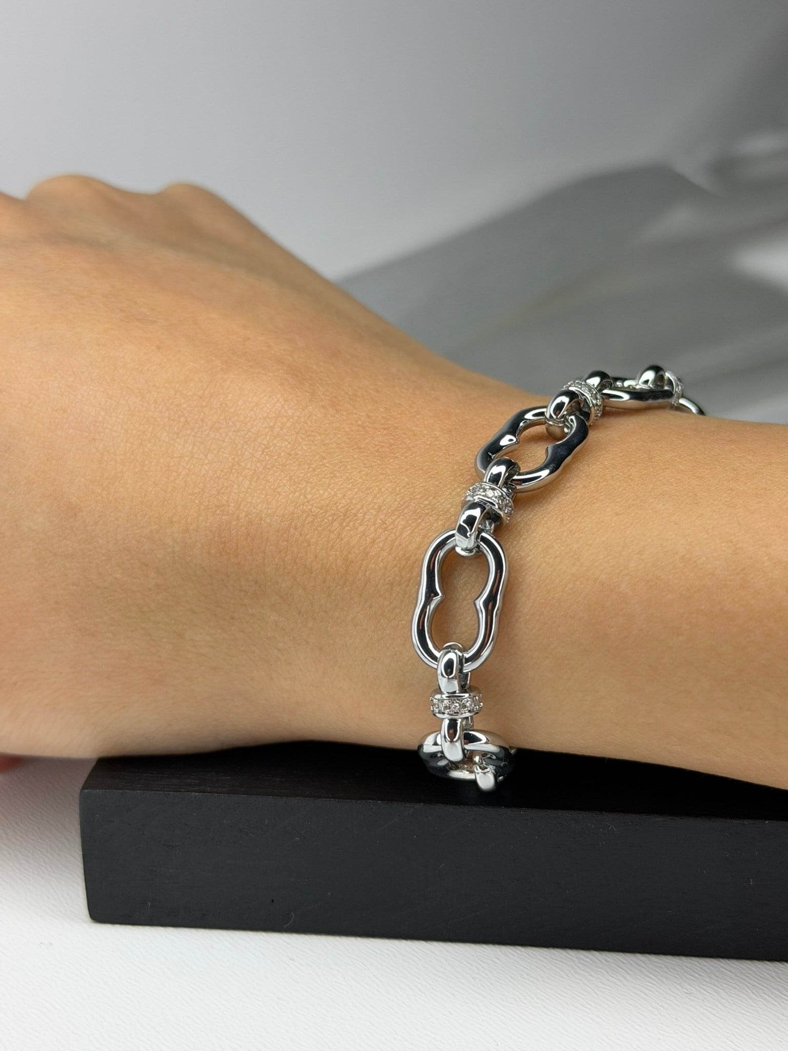 Aura Chic Silver Bileklik