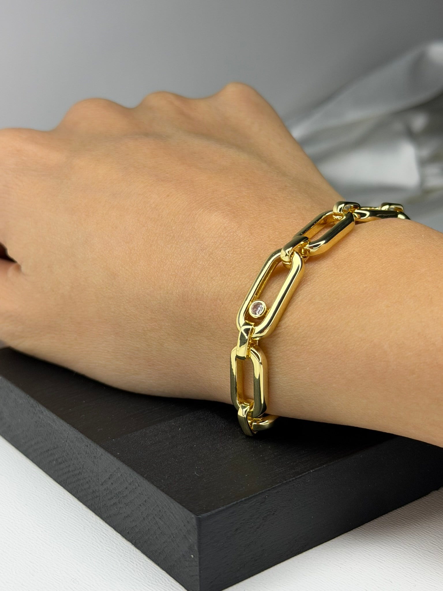 Clean Edge Gold Bileklik