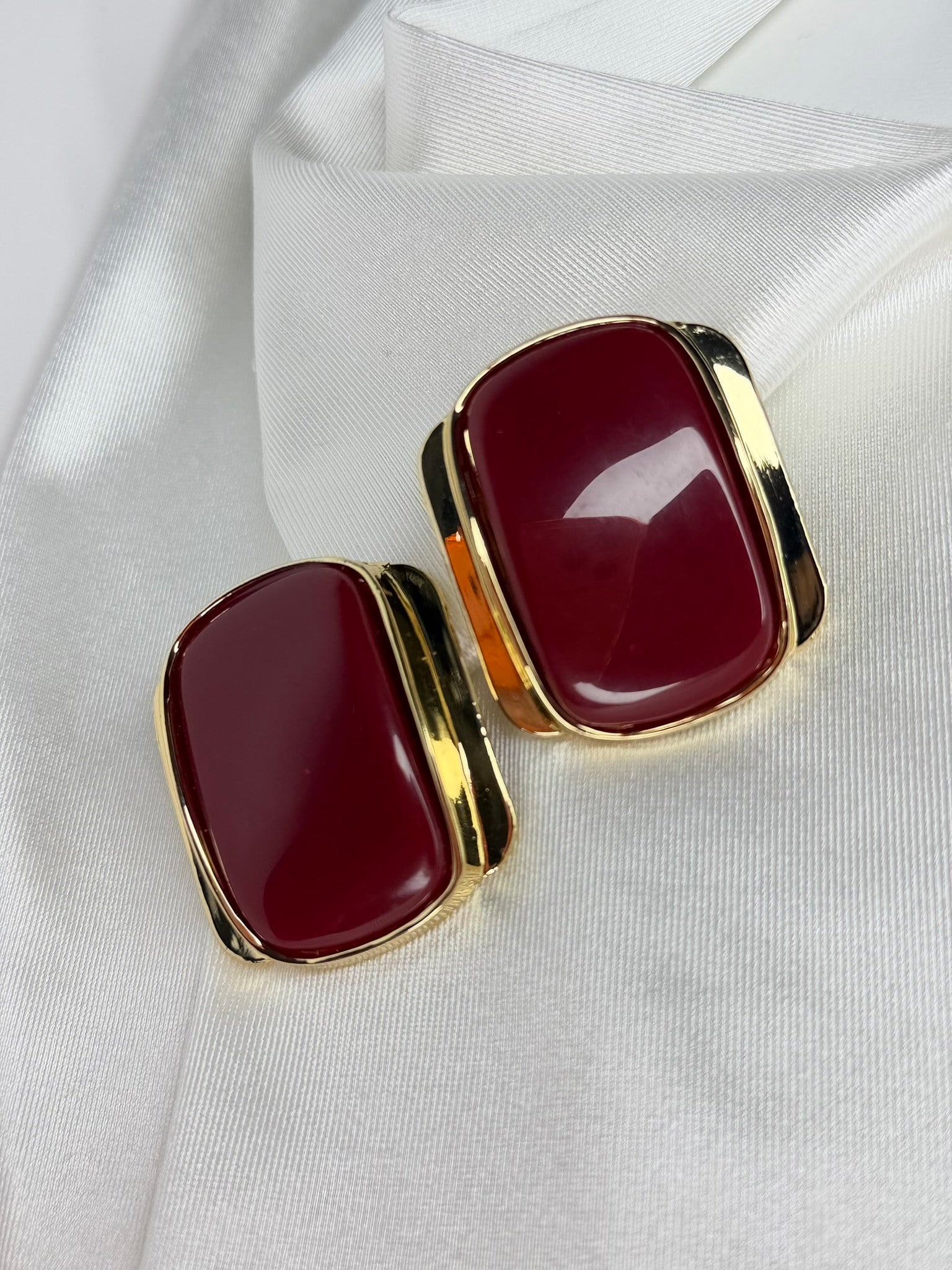 Imperial Stone Bordo Küpe