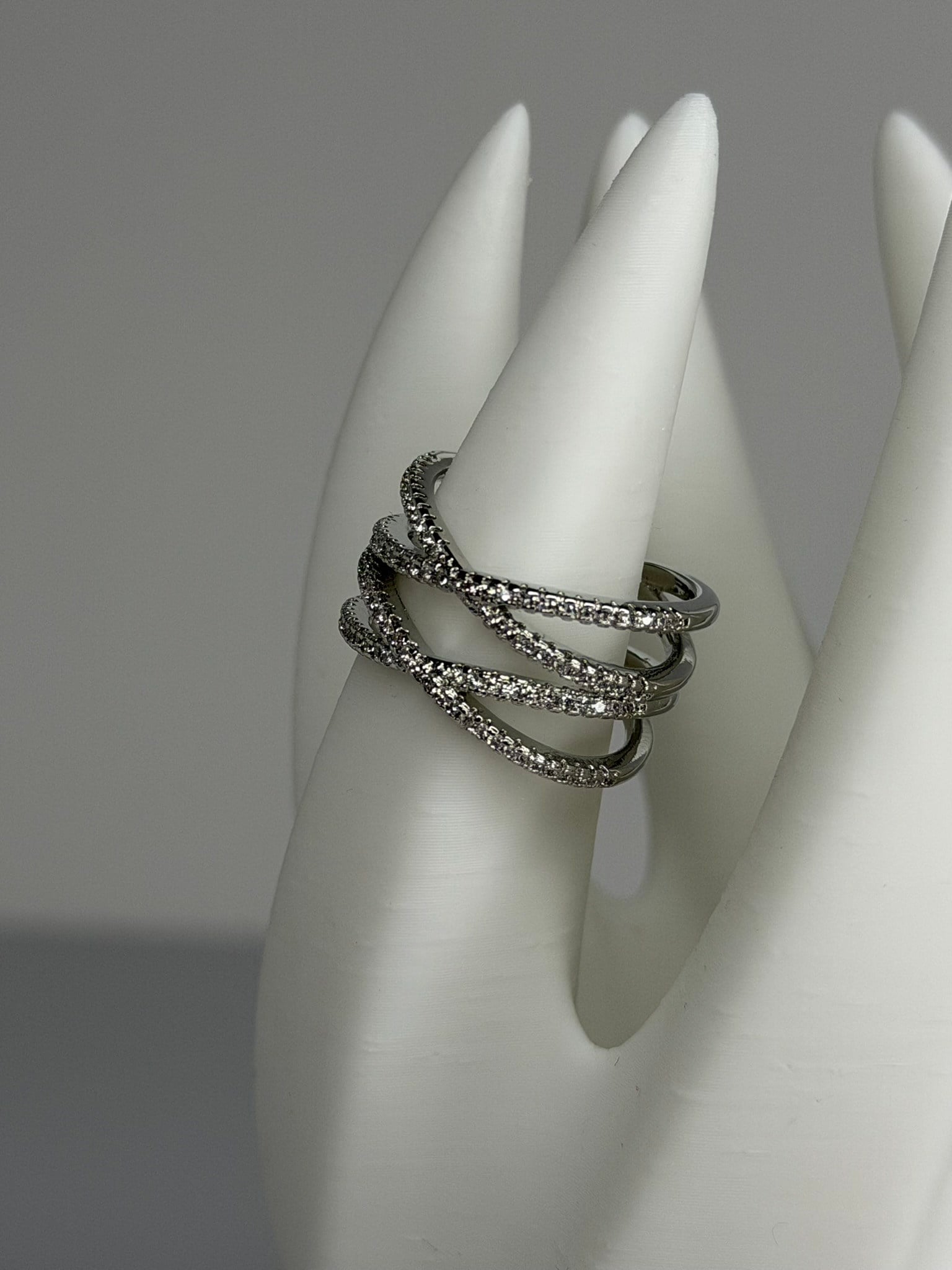 Mastica ayarlanabilir Silver Yüzük