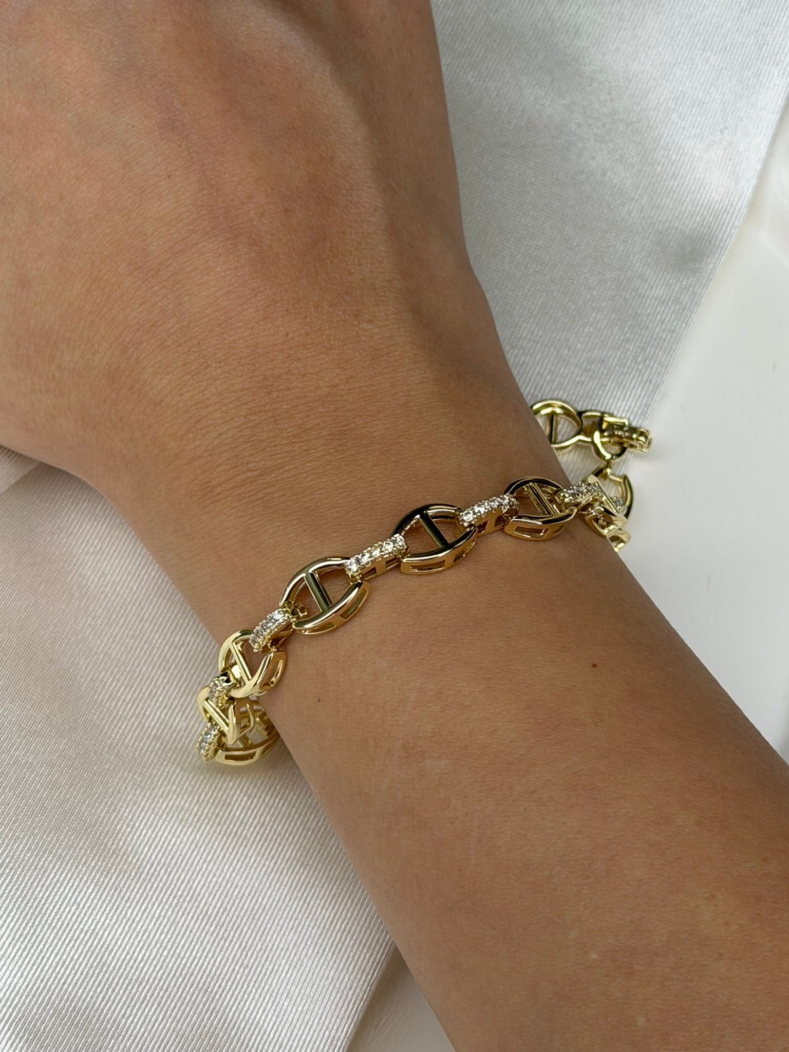 Mono Luxe Gold Bileklik