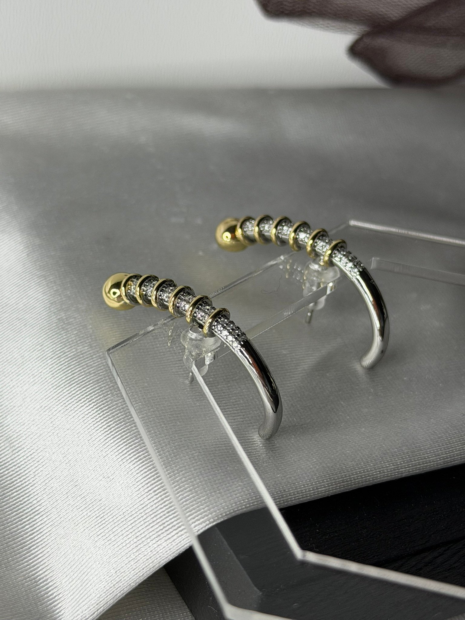 Royal Silver Işıltı Küpe