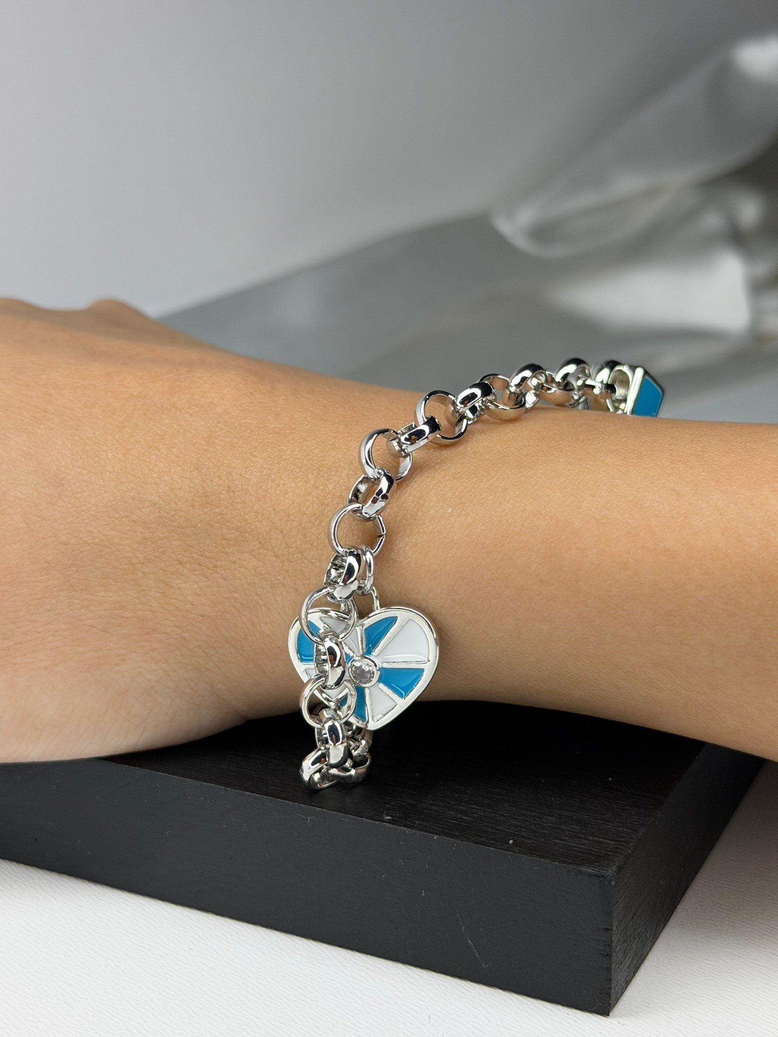 Silent Chain Silver Bileklik
