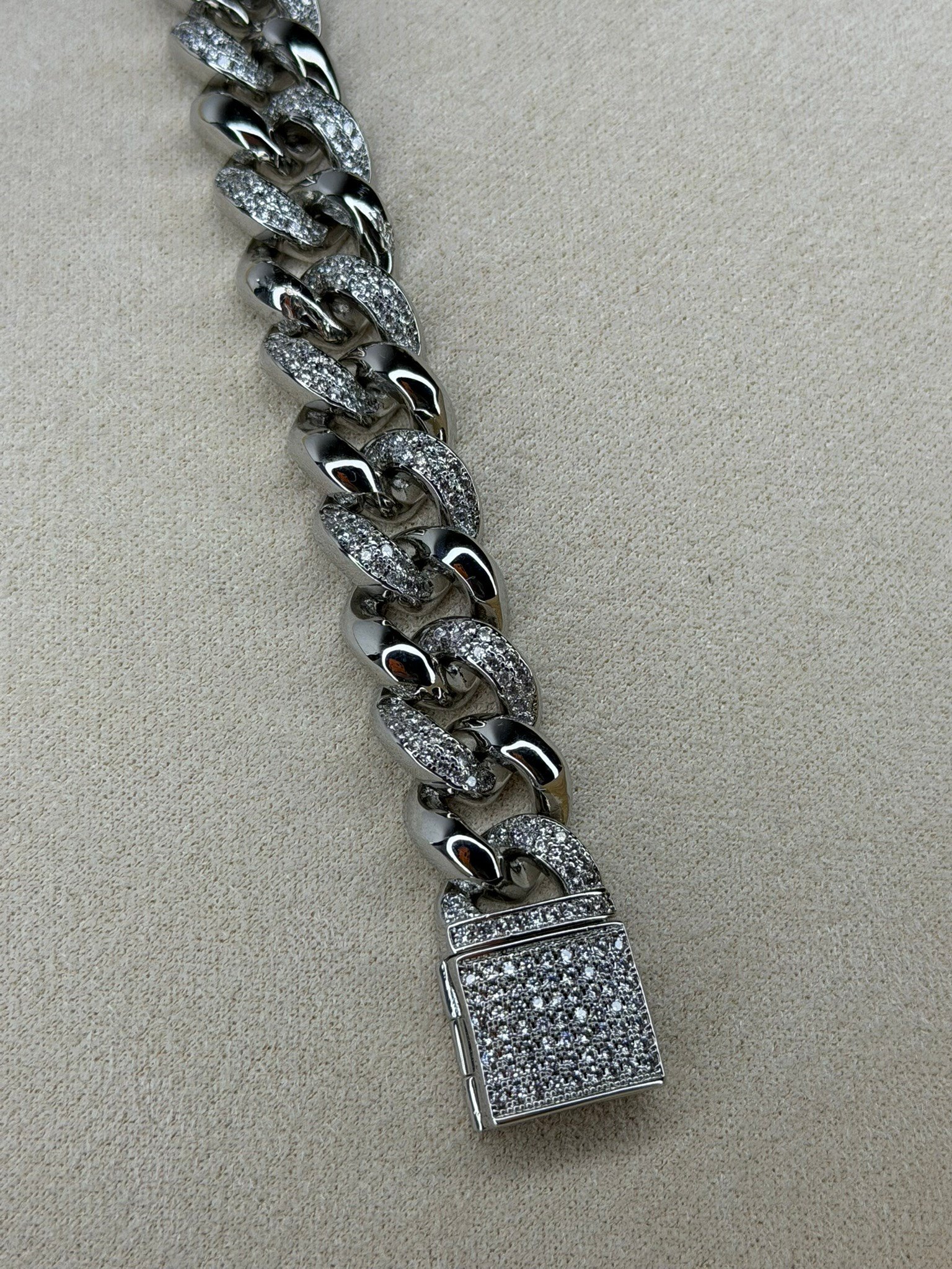Silver Kalın Gurmet Bileklik