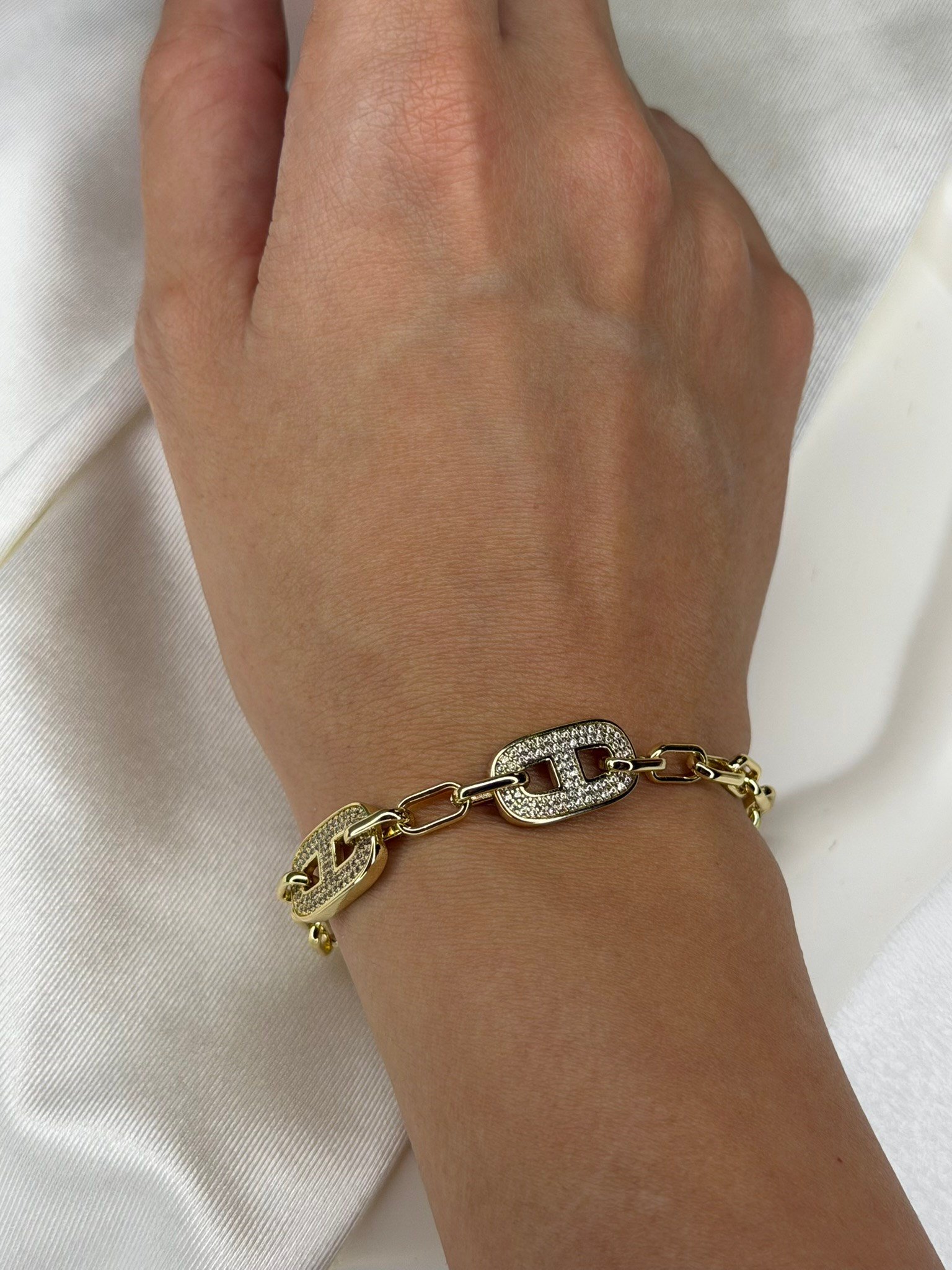 Spectrum Shine Gold Bileklik