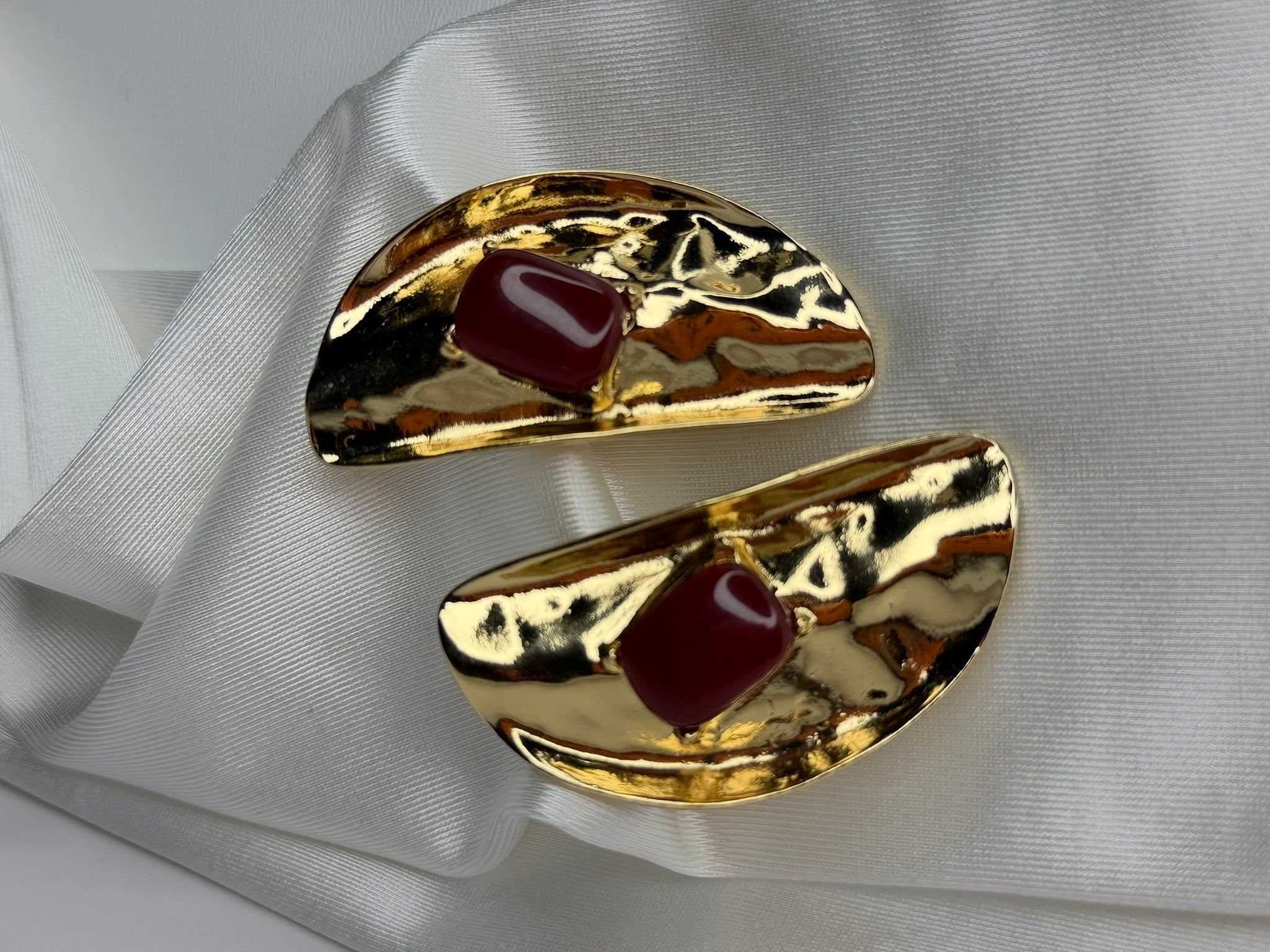 Velora Bordo Küpe