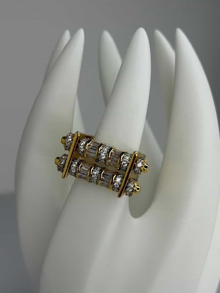 Zerion Luxe Gold Yüzük