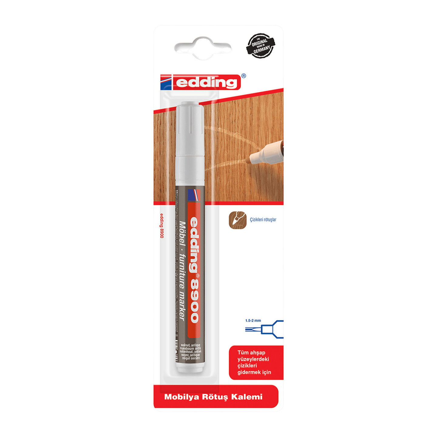 Edding Mobilya Rötuş Kalemi Antik Ceviz 8900 618 10'lu Paket