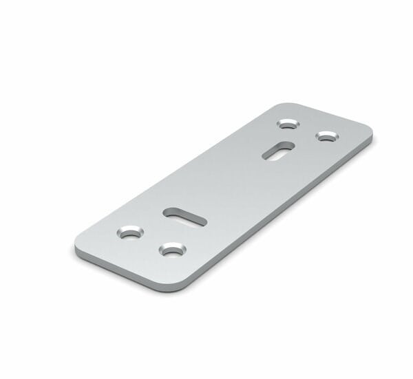 Metal Düz Gönye Bağlantı Elemanı 30*90 2 mm