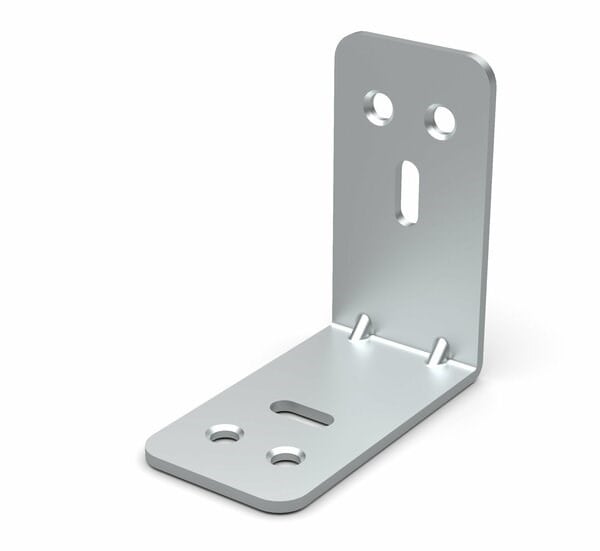 Metal L Gönye Köşe Bağlantı Elemanı 30*55*55 2 mm