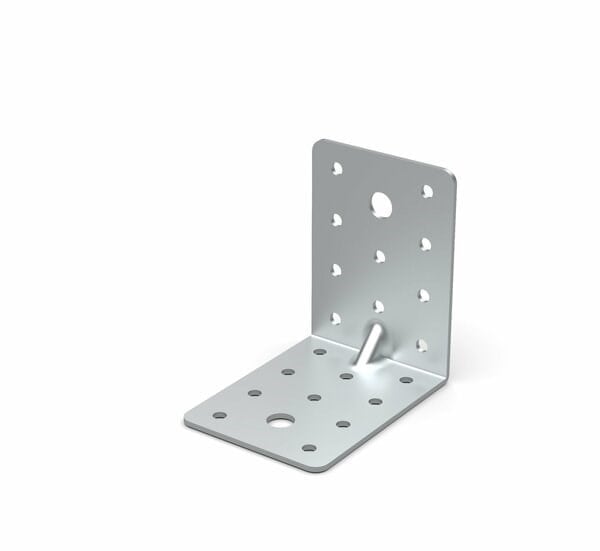 Metal L Gönye Köşe Bağlantı Elemanı 60*80*80 2 mm