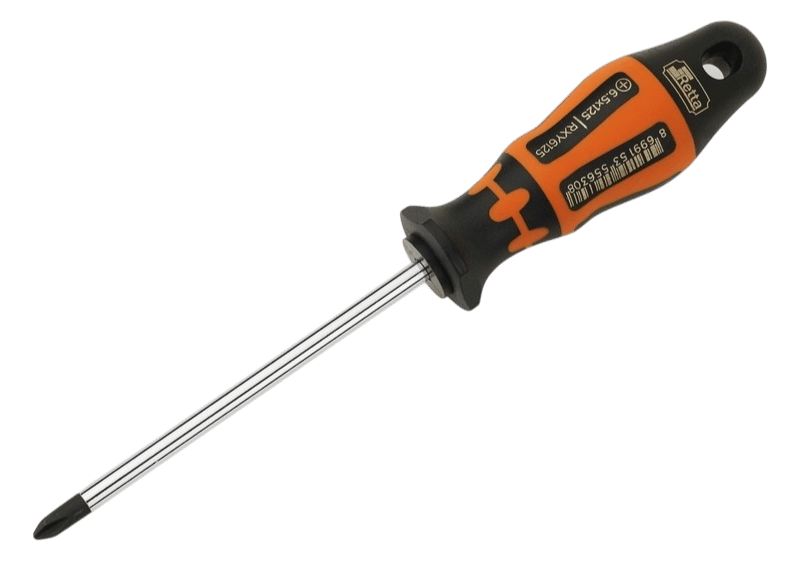 Retta Pozidriv Tornavida 6x150 mm | PZ2 x 150 mm RXZ6150