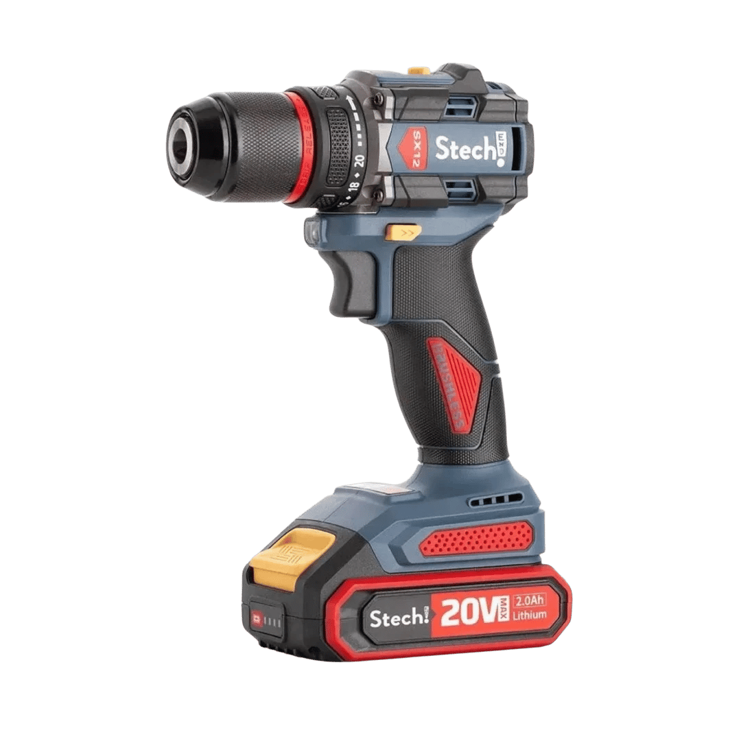 Stechend SX12 Darbesiz Matkap 20V 2.0 Ah Çift Akülü
